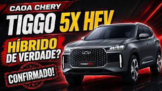 CAOA Chery confirma Tiggo 5X HEV com motor do Omoda 5