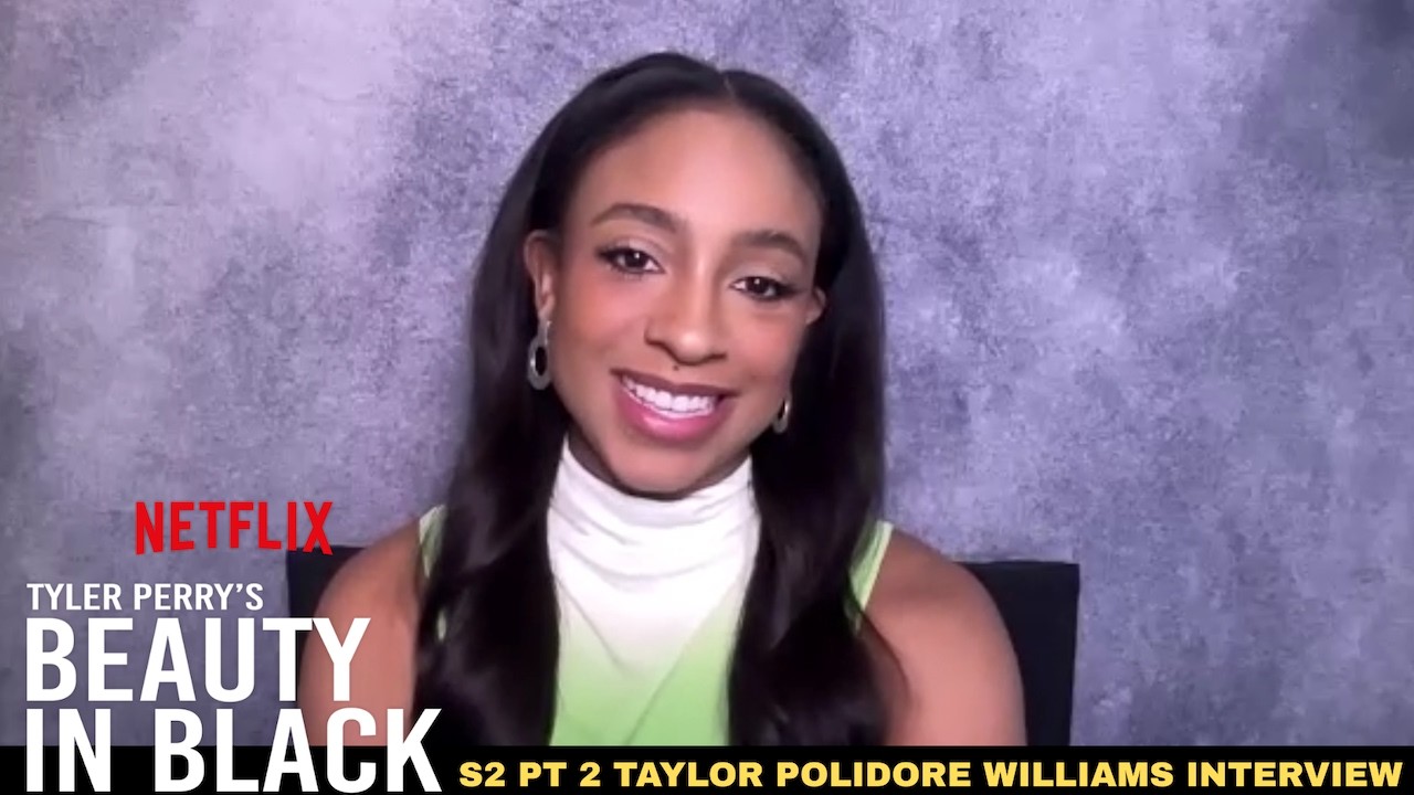 Beauty in Black Season 2 Pt 2 Interview- Taylor Polidore Williams Reacts to Roy Getting Jumped Scene