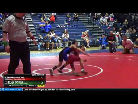 Intermediate 59 Thomas Jenkins South Forsyth War Wrestling Vs Keegan Dawkins Loganville Wrestling