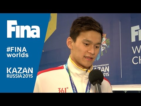 Yang Sun: winner of Men's 800m Freestyle in Kazan (RUS)