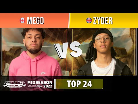 megD VS Zyder - Top 24 - Midseason Championship 2022 - Singles