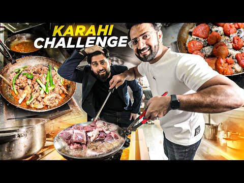 Bhai ne Karahi Gosht ka "Challenge" Kar Diya???????????? Best Mutton Shinwari Karahi | Food Challenge