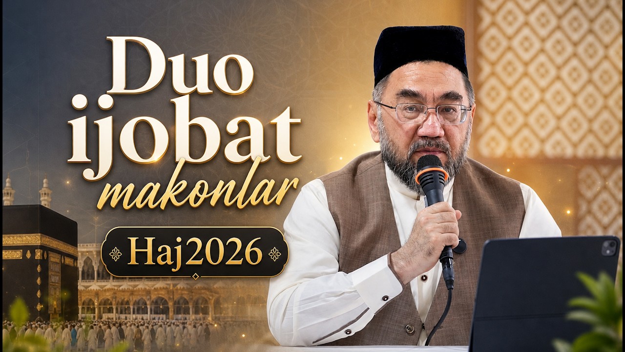 Duo ijobat makonlar #Haj2026