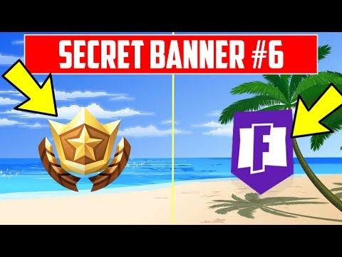 SECRET BATTLE STAR WEEK 6 SEASON 8 LOCATION GUIDE - SECRET BANNER REPLACED | FORTNITE BATTLE ROYALE
