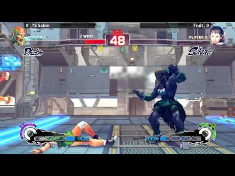 USF4 @ NLBC #130 - TS Sabin (Dhalsim) vs Fruit (Sakura) [720p/60fps]