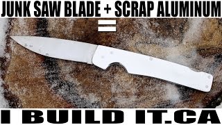 How to Make a Folding Knife with Basic Tools