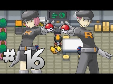 Let's Play Pokemon: HeartGold - Part 16 - Team Rocket HQ