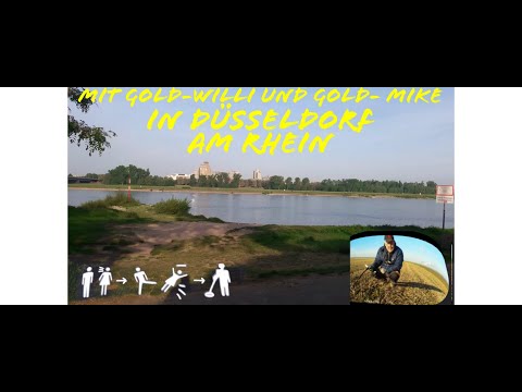 Detektor Freunde getrofen  In Düsseldorf am Rhein