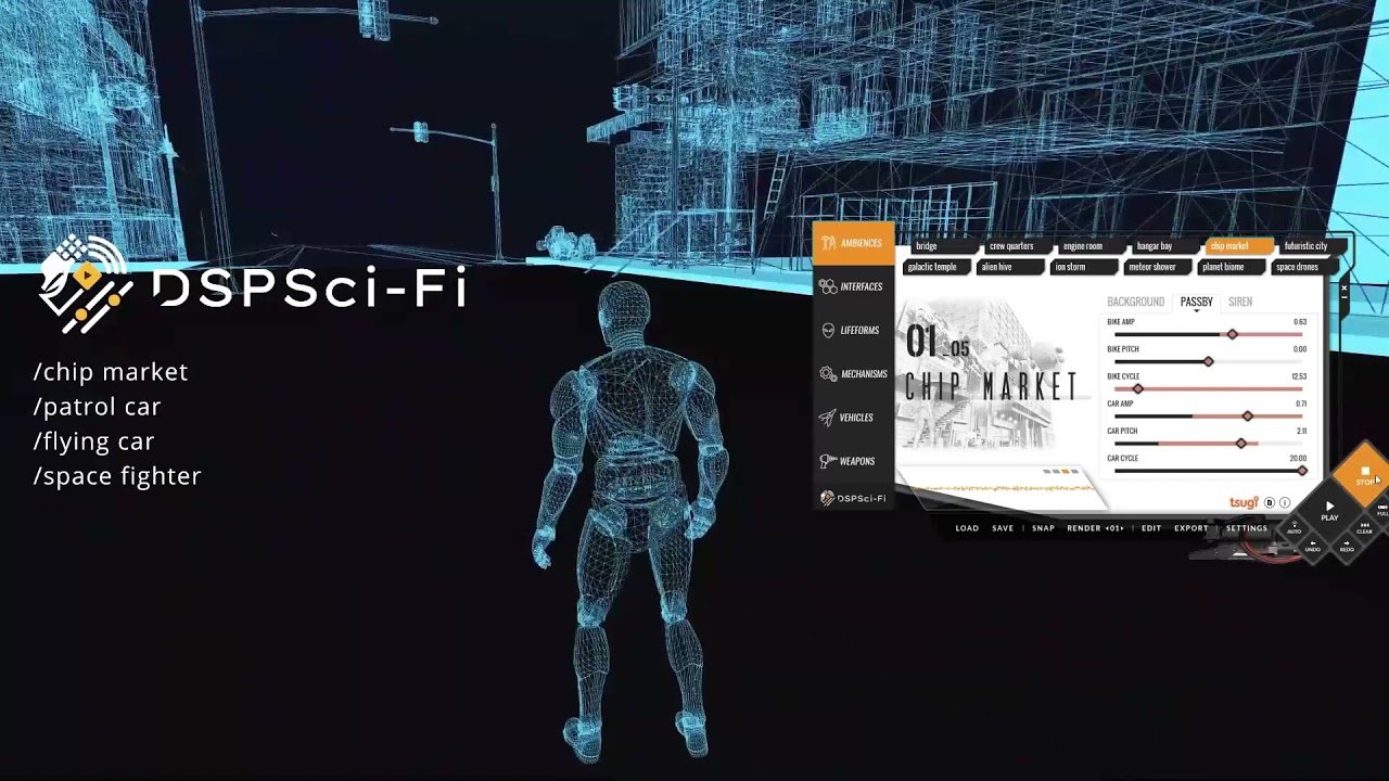 DSP Sci-Fi and Unity