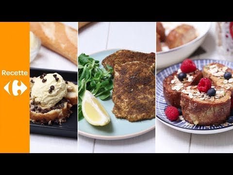 3 manières de cuisiner le pain rassis