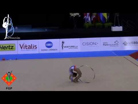 Sara Llana Garcia - ESP - Arco (Hoop) - Senior - Qualification - IT of Lisbon 2014 HC