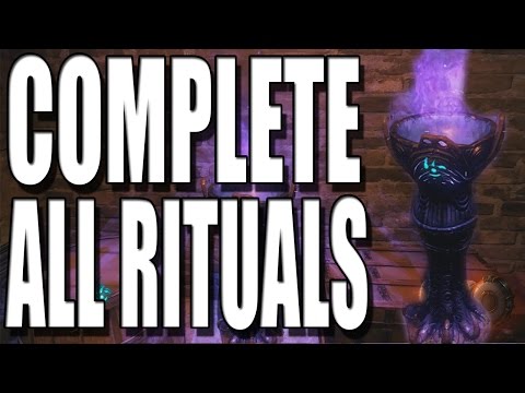 "Black Ops 3 Zombies" How To Complete All Rituals and All Ritual Part Locations on Shadows of Evil