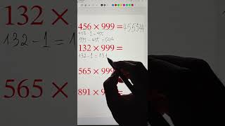 The 999 Multiplication Trick Nobody Knows #mathshack #shorts #viral