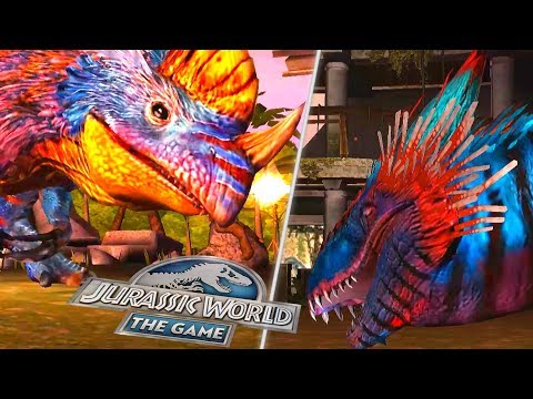 CERAZINOSAURUS vs YUDON RARE PACK-DNA| JURASSIC WORLD THE GAME