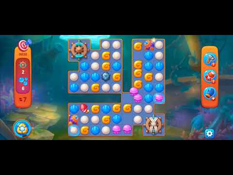 Fishdom Challenge Level 9638 (with Double Bombs and Hammer) @choraelmin