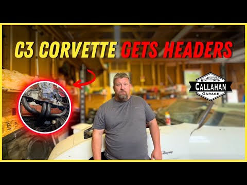 C3 Corvette Get's Headers | Callahan Garage