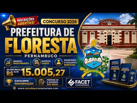Apostila PREFEITURA DE FLORESTA PE 2026 Psicopedagogo