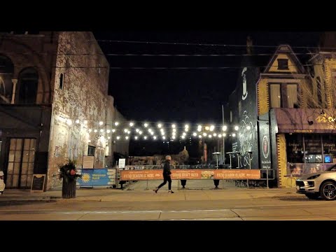 Toronto Parkdale Night Walk (members video) on November 19, 2020