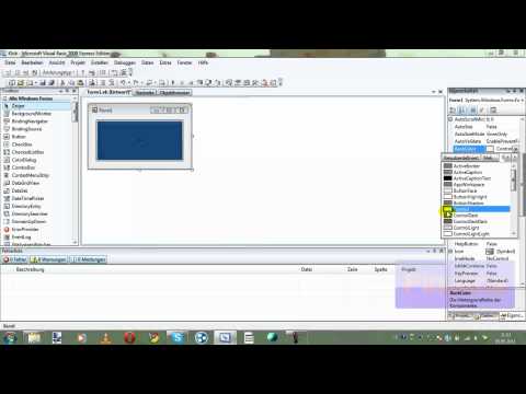 Visualbasic 2008 tutorial #1   [Deutsch] ]HD]   Wie mache ich eine Nahricht mir button?