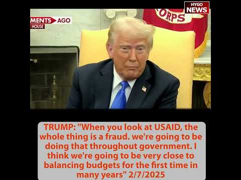 Trump Funny Response to Time Magazine's Musk behind desk; close to balancing budgets first time