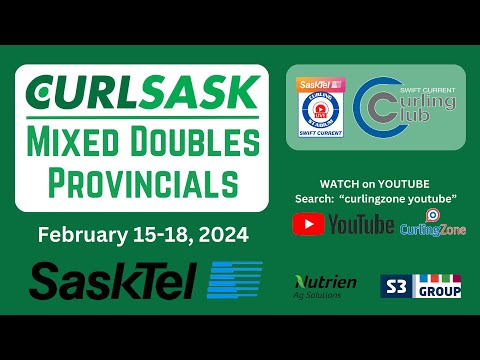 Kennedy/Field vs. Kessel/Ede - Draw 6 - Saskatchewan Mixed Doubles Curling Provincials [4]