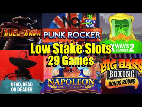 Thumbnail for video: 29 Slots, Punk Rocker Super, xWay Hoarders2, Dead Dead or Deader, Napoleon & So Much More