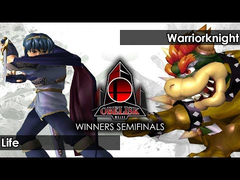 Melee: CC | Life (Marth) V Warriorknight (Bowser) - Obelisk 120 Tournament SSBM