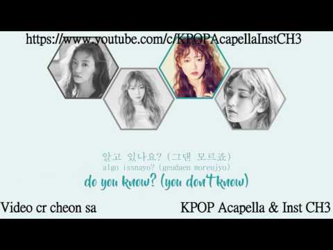 [Acapella] I.O.I (아이오아이) - I Love You, I Remember You (사랑해 기억해)