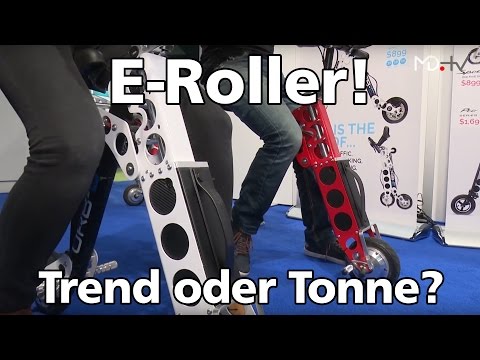 MD.MESSE SPEZIAL NAIAS 2017 - Trend oder Tonne? Der Roller fürs Büro!