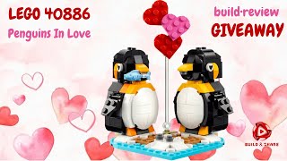 LEGO Penguins In Love (40886) Limited Edition Valentine’s Display Set 🐧❤️