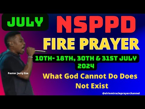 MONTHLY MIDNIGHT PROPHETIC FIRE PRAYER 10TH - 18TH, 30TH AND 31ST JULY ​⁠2024  || PASTOR JERRY EZE