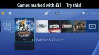 How To Activate PS4 & Unlock Games That Are Locked PS4