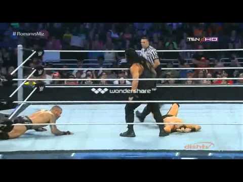 Roman Reigns vs. The Miz Friday night Smackdown
