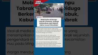 Mobil Polisi Tabrak 8 Pemotor di Dompu, Warga Sebut Sopir Mabuk dan Melarikan Diri