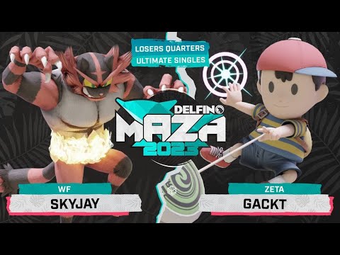 Delfino Maza 2023 [ESP] - Losers Quarters - Skyjay (Incineroar) Vs. Gackt (Ness) - Smash Ultimate