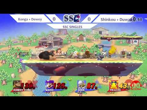 Konga + Dewey vs Shinkou + Duwang | Super Smash Clash (#SSC) - Season 3 - Episode 4 [doubles]