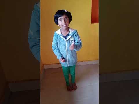 Sanyukta Sing a  "Where is Thumbkin" English Song... #english #shorts