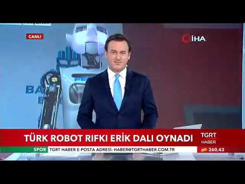 TGRT Haber - Türk Robot Rıfkı Erik Dalı Oynadı
