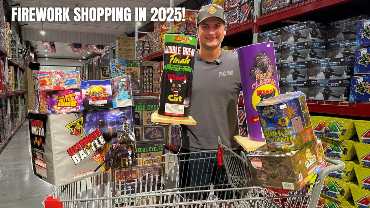 FIREWORK SHOPPING IN 2025!