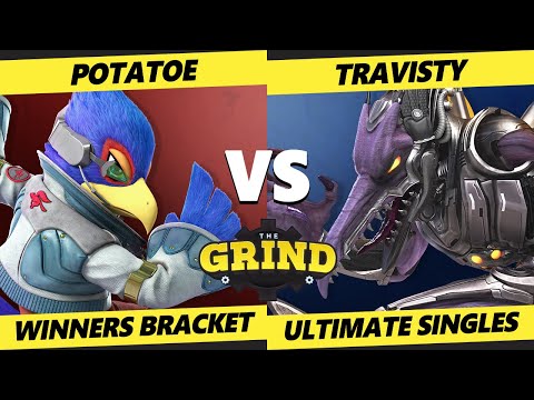 The Grind 144 Winners Bracket - Potatoe (Fox, Falco) Vs. Travisty (Palutena, Ridley) Smash Ultimate
