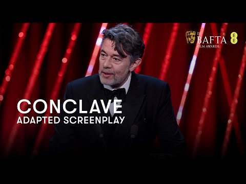 Conclave wins the BAFTA for Adapted Screenplay | BAFTA Film Awards 2025
