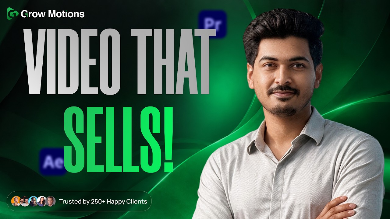 Grow Motions agency showreel thumbnail