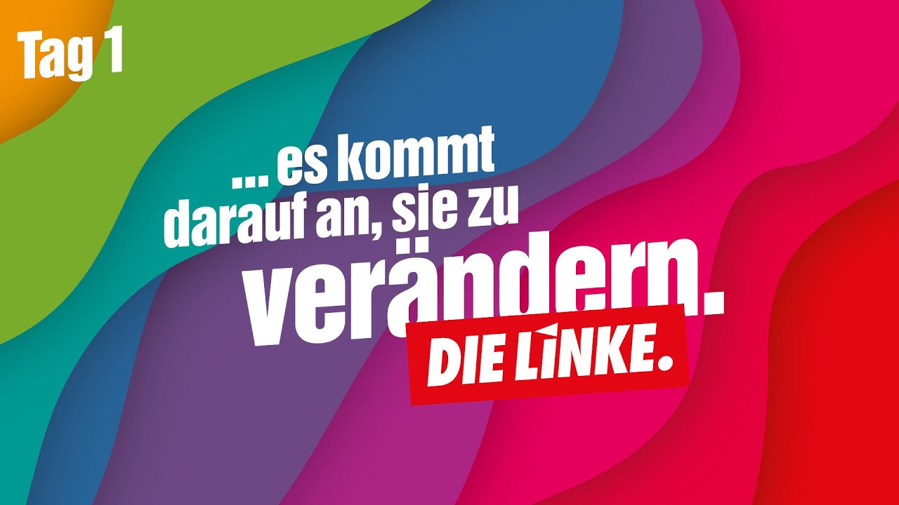 Live: Bundesparteitag DIE LINKE, 1. Tag (24. Juni 2022)