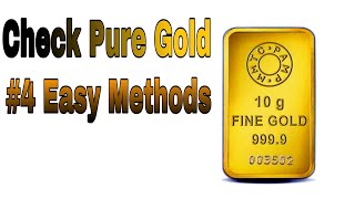 Check 24K Gold | How To Check 24K Gold Purity | Gold Recovery