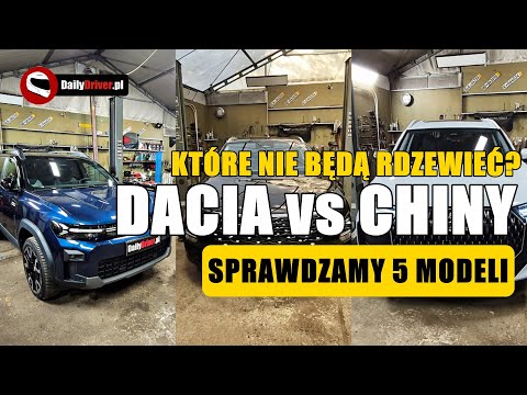 Dacia Bigster vs Chinese SUVs: who has thicker paint, galvanized body, protected chassis?