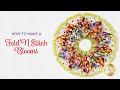How To Make a Fold'n Stitch Blooms | a Shabby Fabrics Tutorial