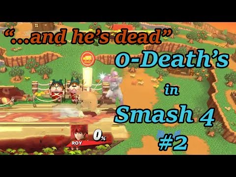 "and... he died" 0% to Death Compilation #2 (Smash 4)