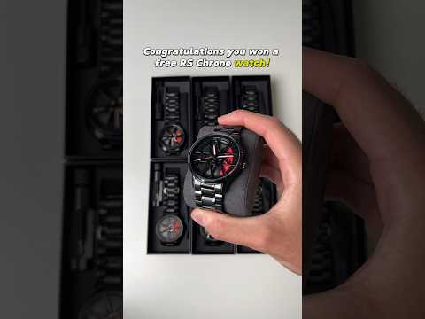 Congratulations! You Won A Free Wheel Watch! 🤯