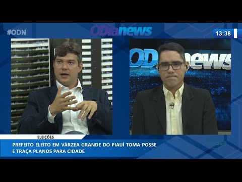 Prefeito eleito em Várzea Grande do Piauí toma posse e traça planos para a cidade 08 01 2021