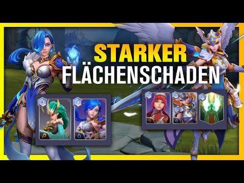 Camilla Schild Team & Lapis Flächenschaden Combo! - Summoners War: Lost Centuria